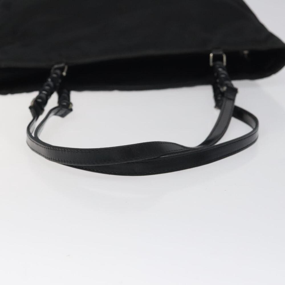 Christian Dior Tote Bag Nylon Black Silver Auth fm4460 - Picture 7 of 16